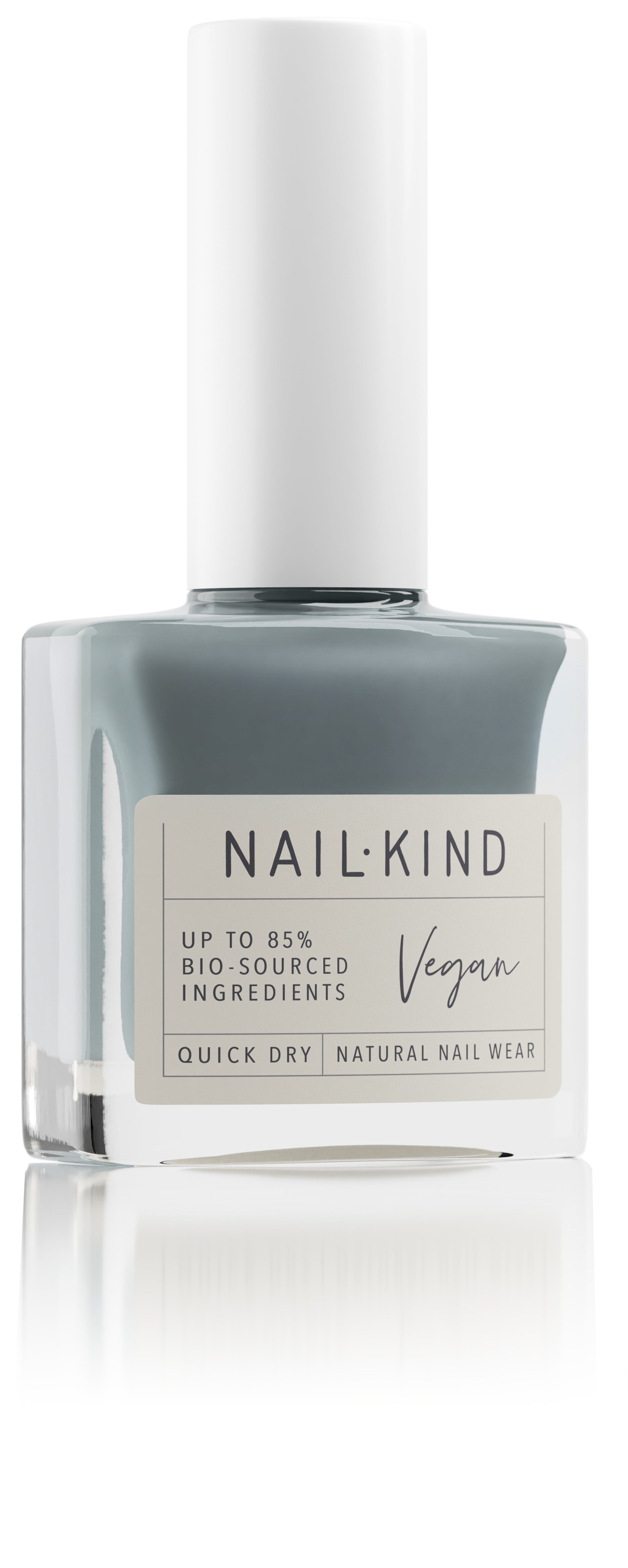 NAIL KIND The Colour Squad Mr. Rock Solid vernis gris métallisé