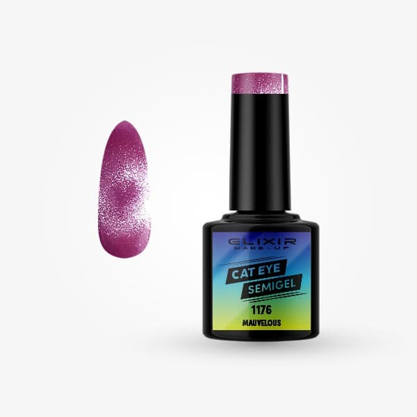 Élixir Cat Eye Vernis semi-permanent #1176 Mauvelous 8 ml