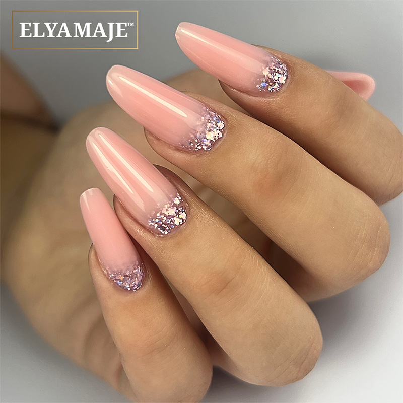 Elyamaje Creamy Gel Soft Pink N°5 gel construction rose