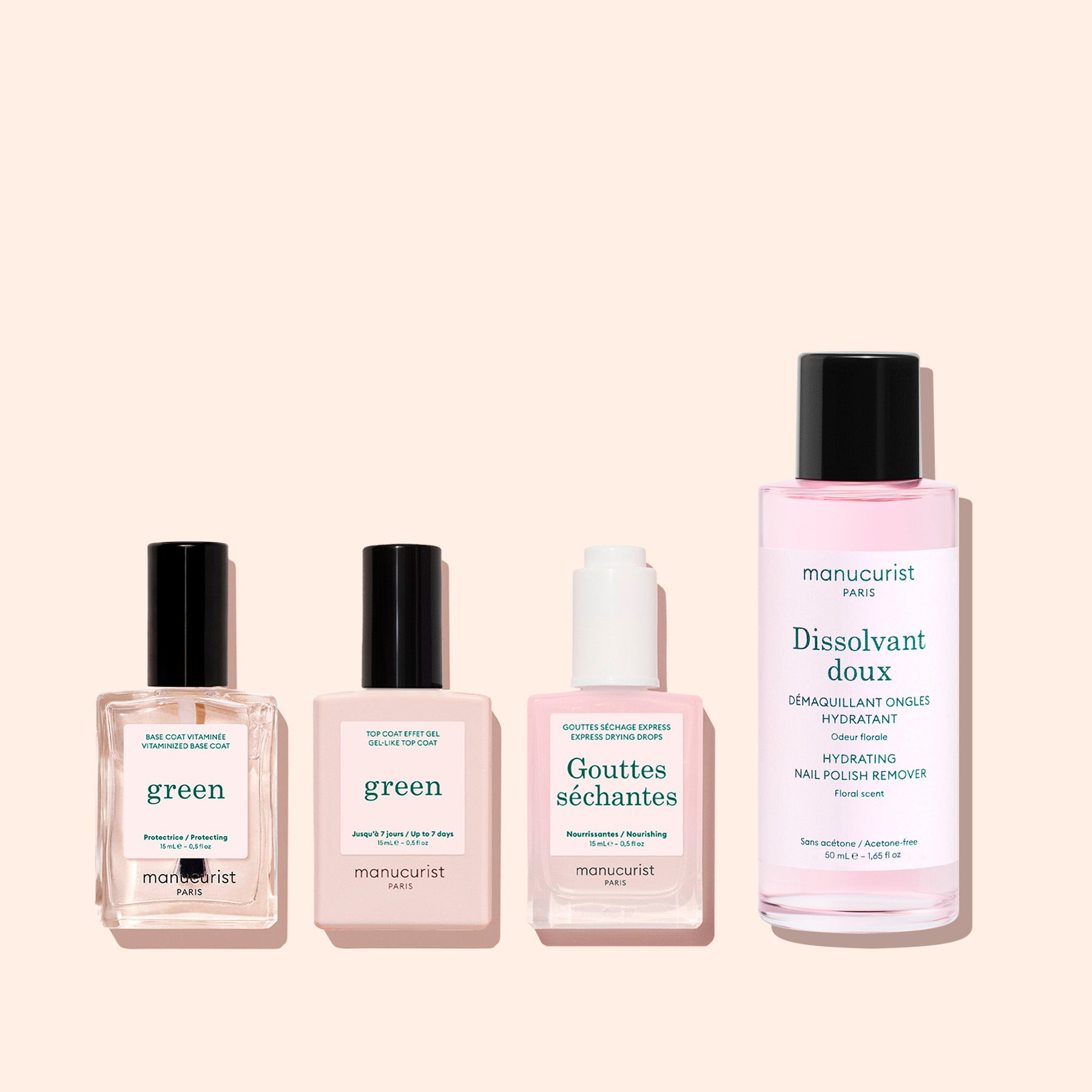 Manucurist Les Essentiels Système Green kit vernis complet