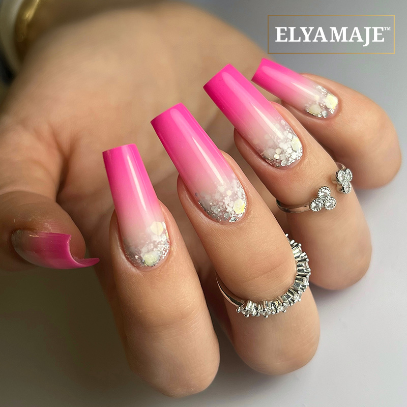 ElyaMaje Ultra Baby Paint 16 gel rose néon