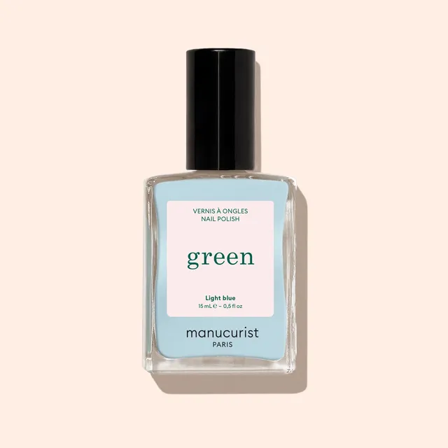 Manucurist Green Light Blue vernis bleu ciel pastel