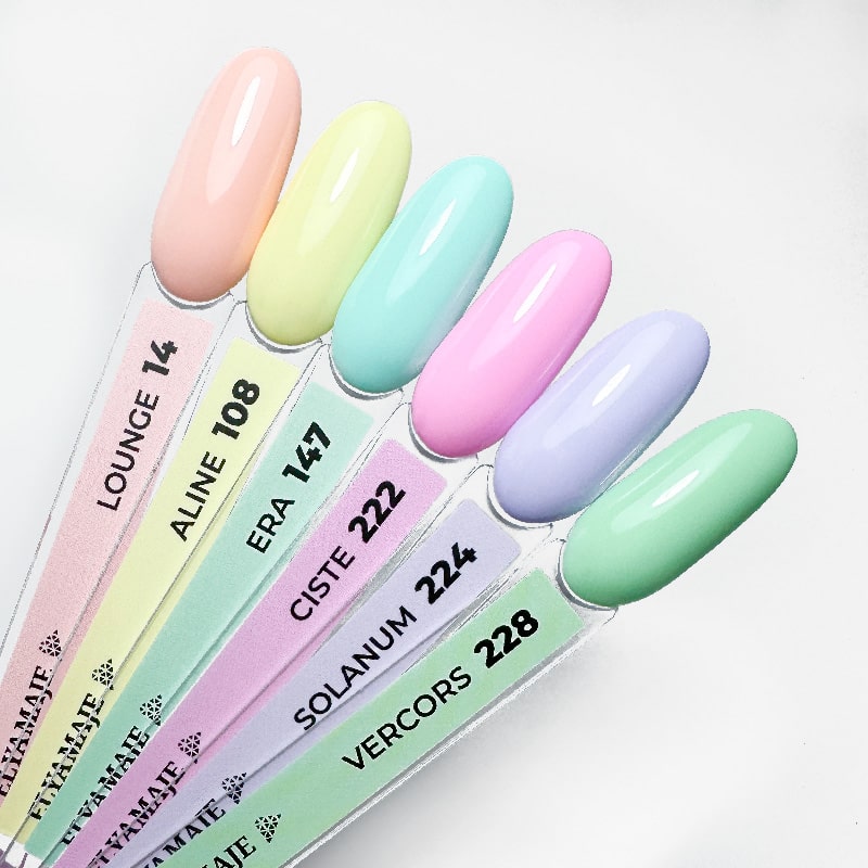 Elyamaje Coffret Pastel vernis semi-permanent tendre édition limitée