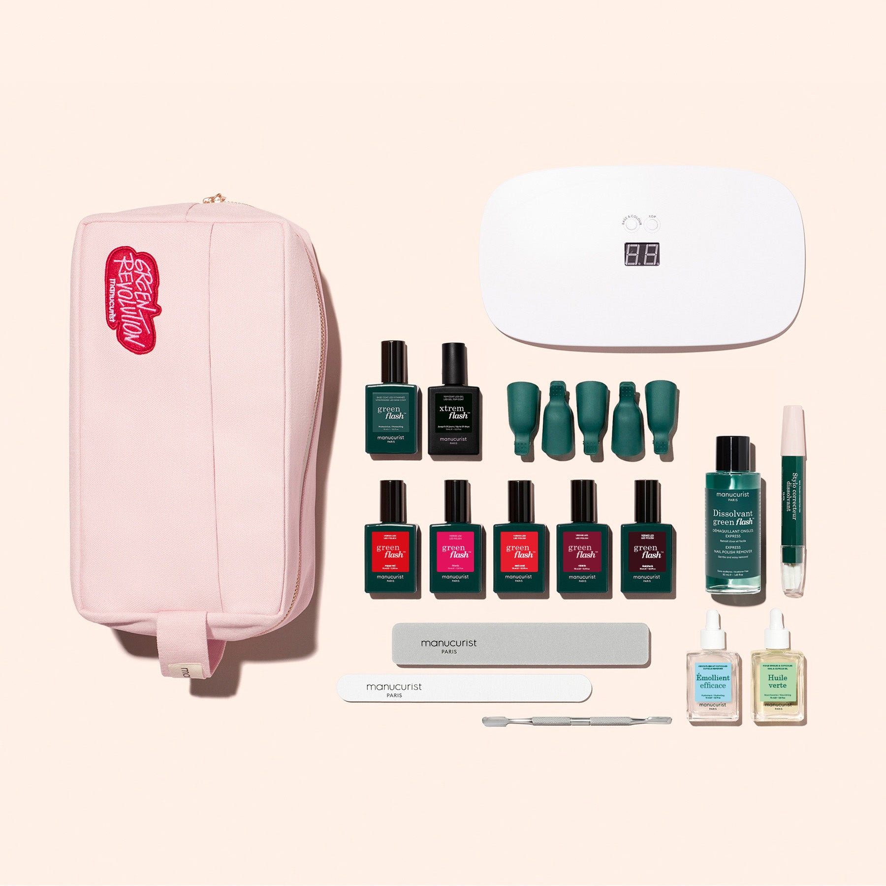 Manucurist Green Flash Super Addict kit complet
