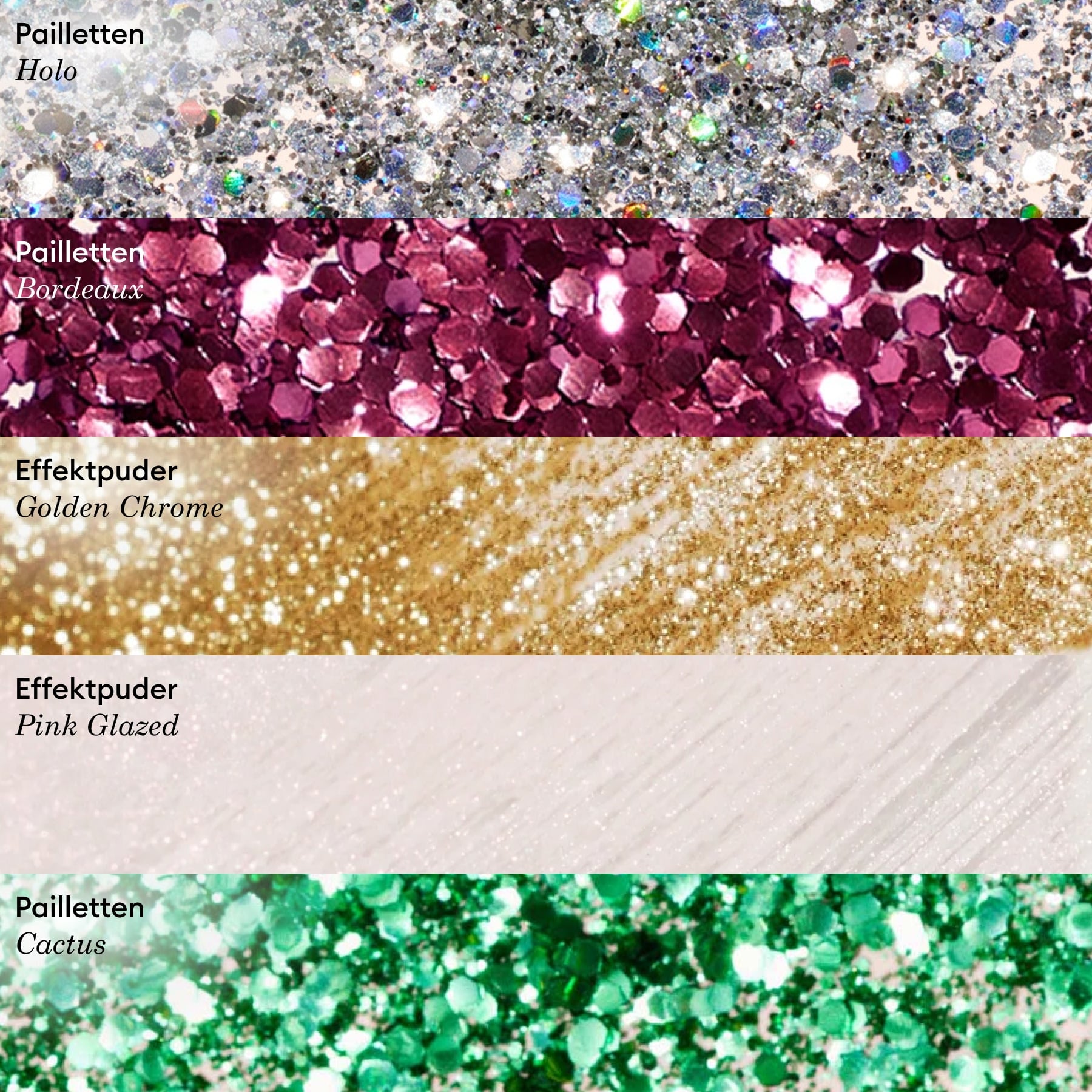 Manucurist Paillettes Bordeaux paillettes ongles biodégradables