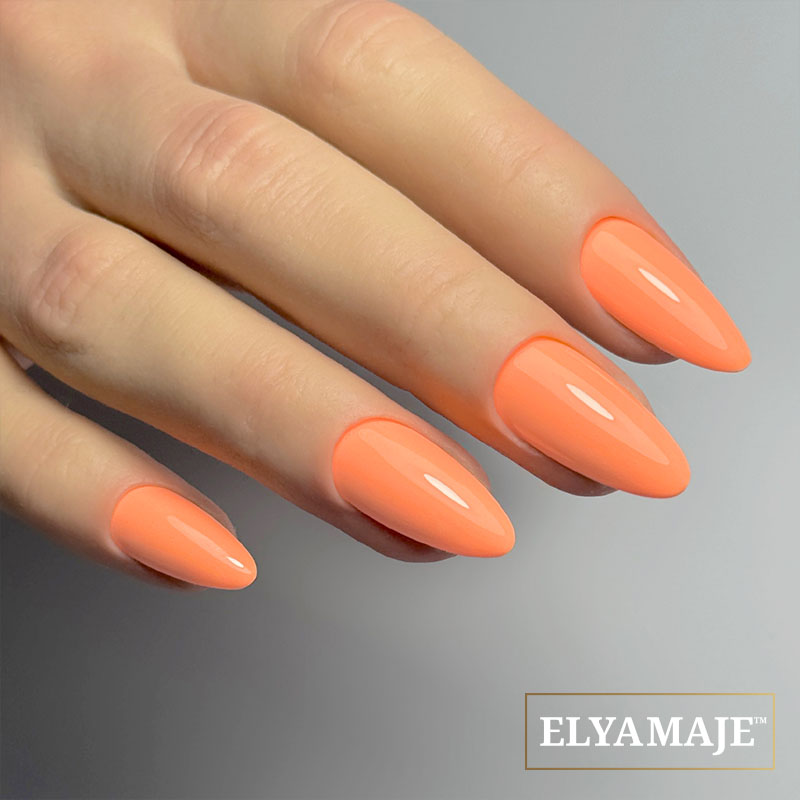 Elyamaje N°24 Papaye vernis semi-permanent orange