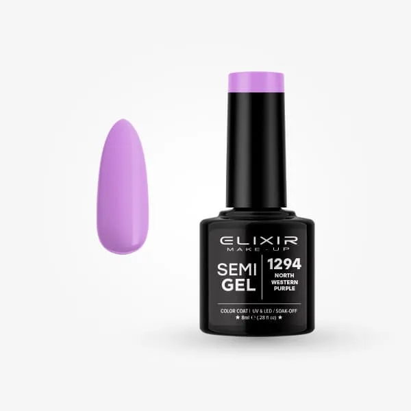 Élixir Semi Gel 1294 vernis semi-permanent 8ml violet