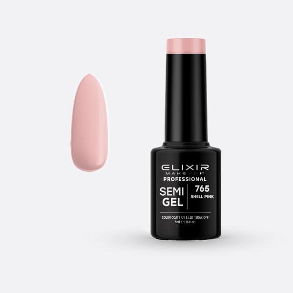 Élixir Semi Gel #765 Shell Pink vernis semi-permanent 5ml