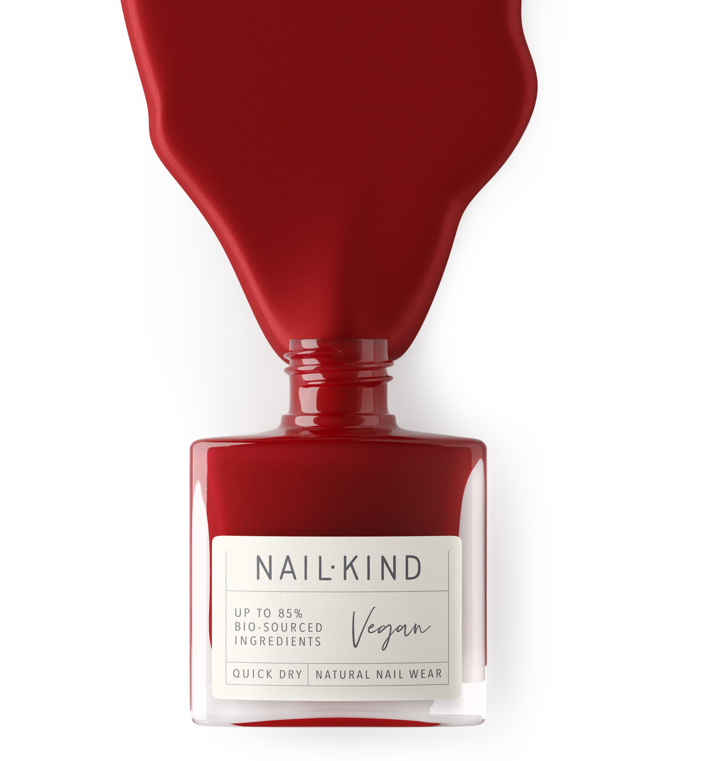 NAIL KIND The Colour Squad Red Carpet vernis rouge brillant