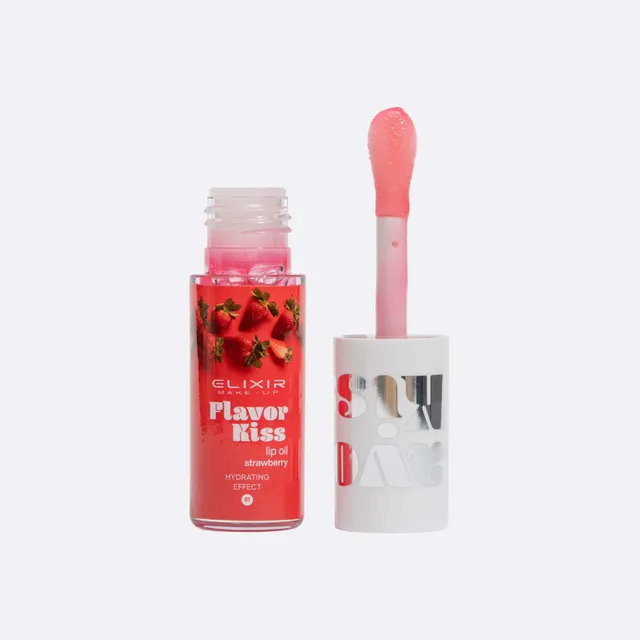 Élixir Flavor Kiss huile à lèvres fraise jojoba