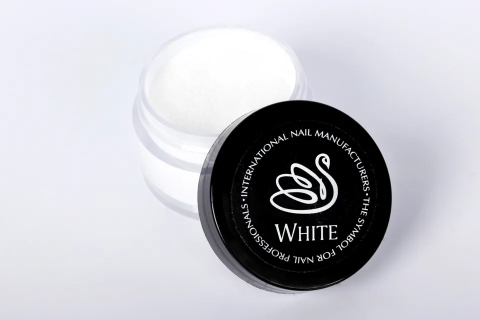 INM White poudre acrylique blanche 1.5 oz