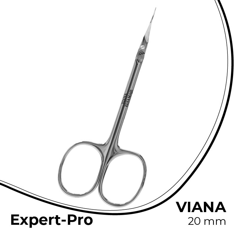 Elyamaje Viana 20mm ciseaux à cuticules inox brillant