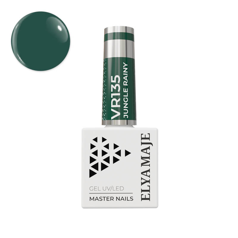 Elyamaje N° 135 Jungle Rainy vernis semi-permanent couvrant