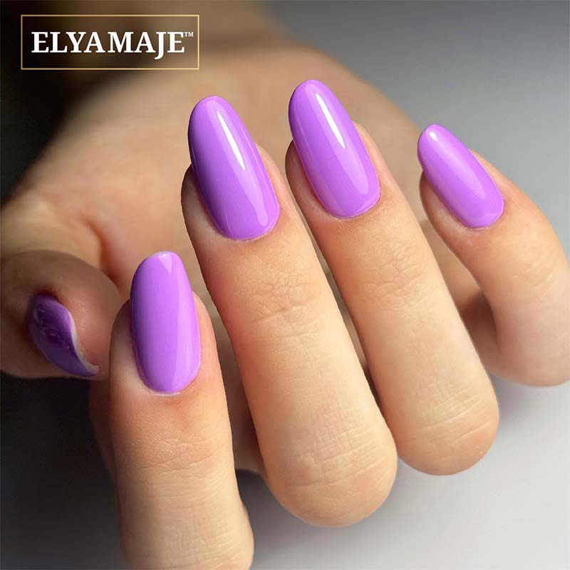 Elyamaje N°185 Violetta vernis semi-permanent couvrant