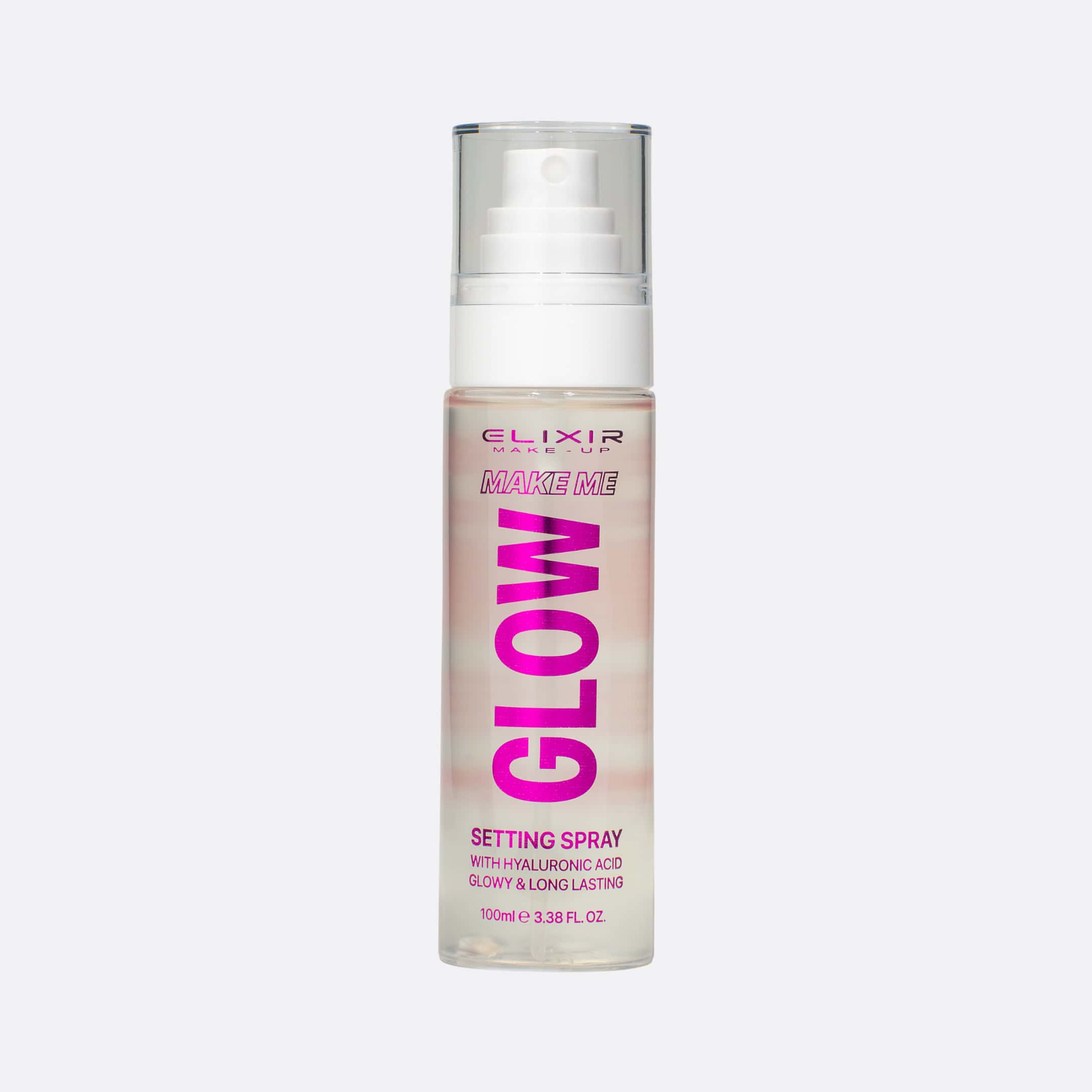 Élixir Make Me Glow spray fixateur éclat hydratant