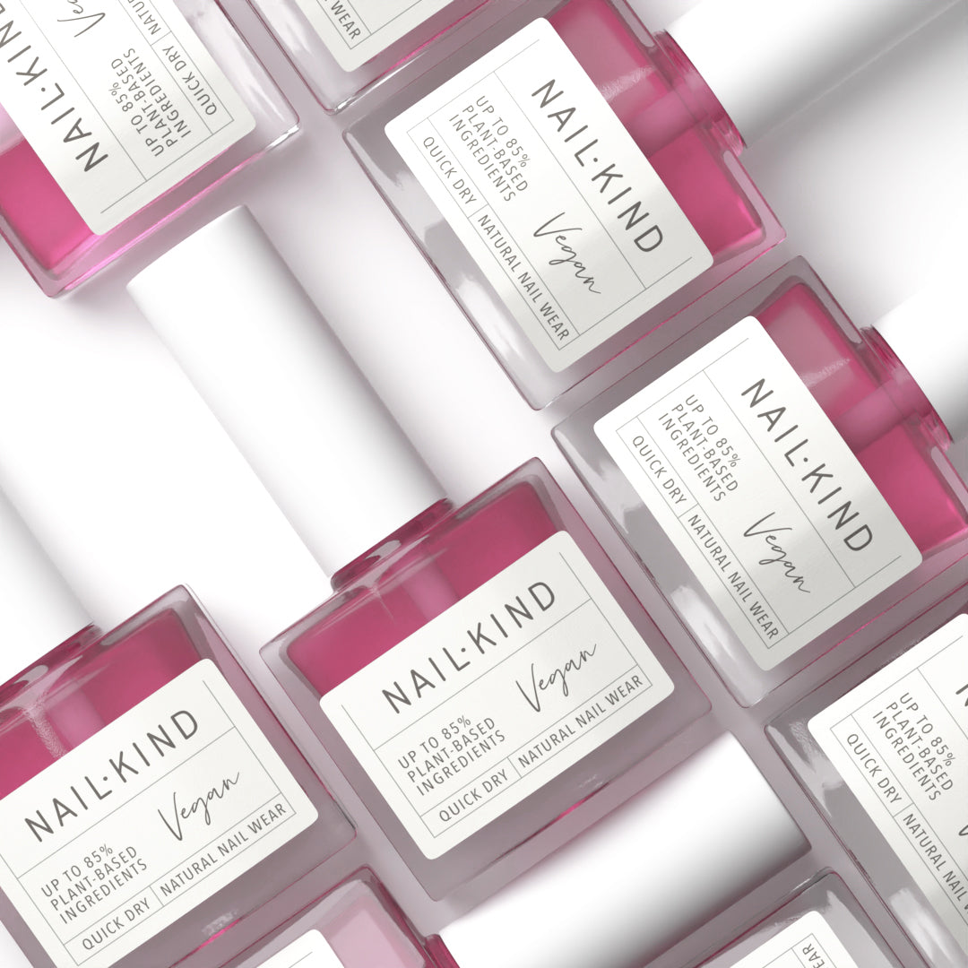 Nail Kind Glow Berry base teintée effet glow