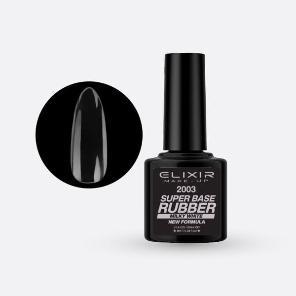 Élixir Super Rubber 2003 base coat 8ml milky white