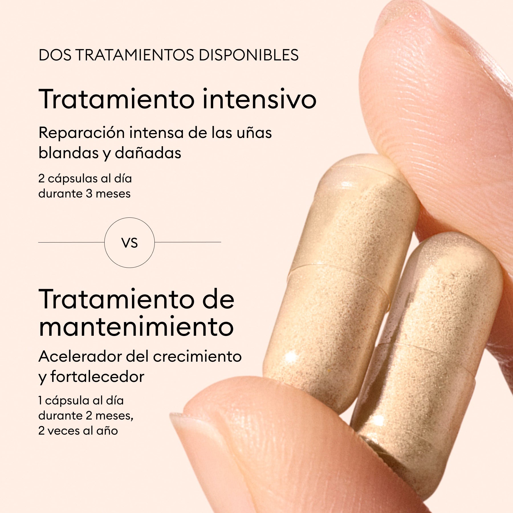 Manucurist Nail Boost gélules ongles cure 1 mois fortifiant