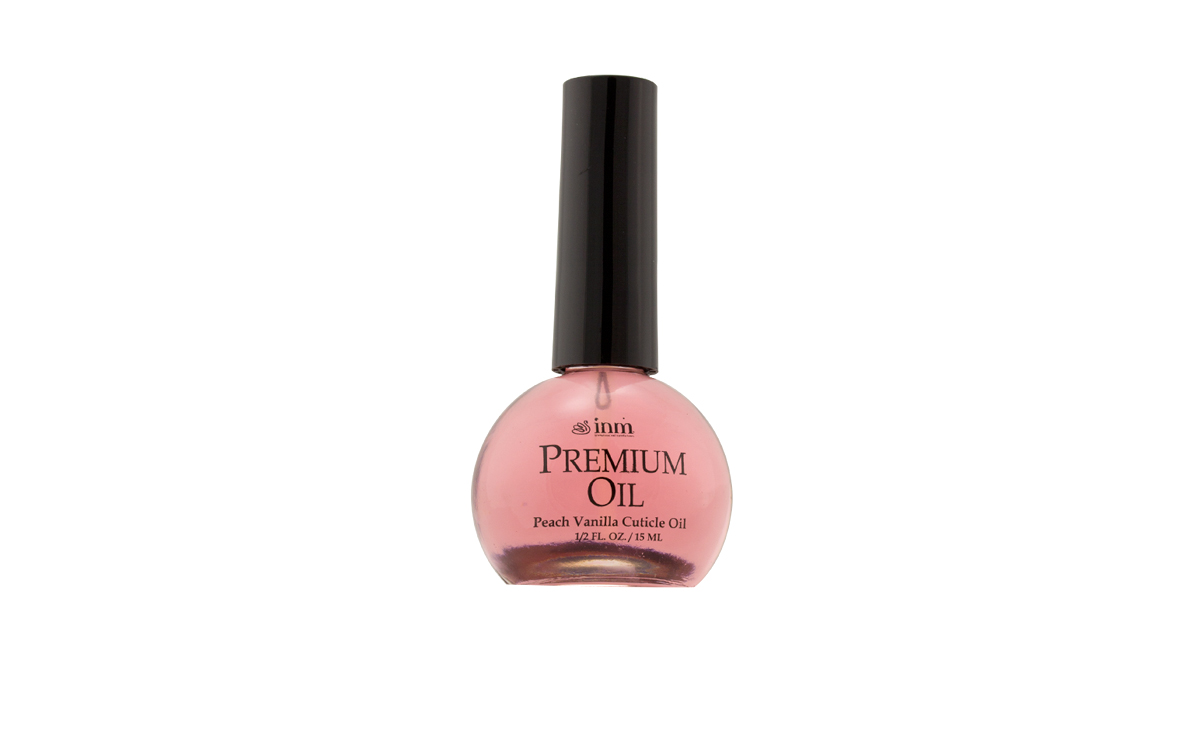 INM Peach Vanilla huile cuticules 0,5 oz parfum pêche