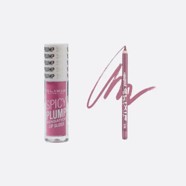Élixir Spicy Plump Combo Spicy Candy gloss repulpant