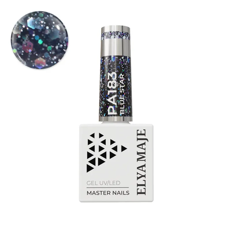 Elyamaje N°183 Blue Star vernis semi-permanent