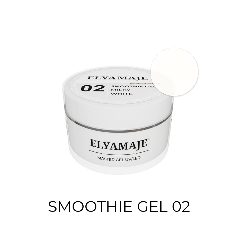 Elyamaje Smoothie Gel Milky White n°2 gel blanc