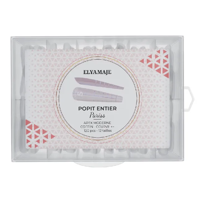 Elyamaje Pariss Apex Moderne popit coffin entier
