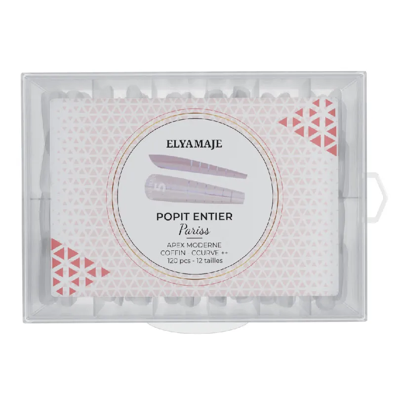 Elyamaje Pariss Apex Moderne popit coffin entier