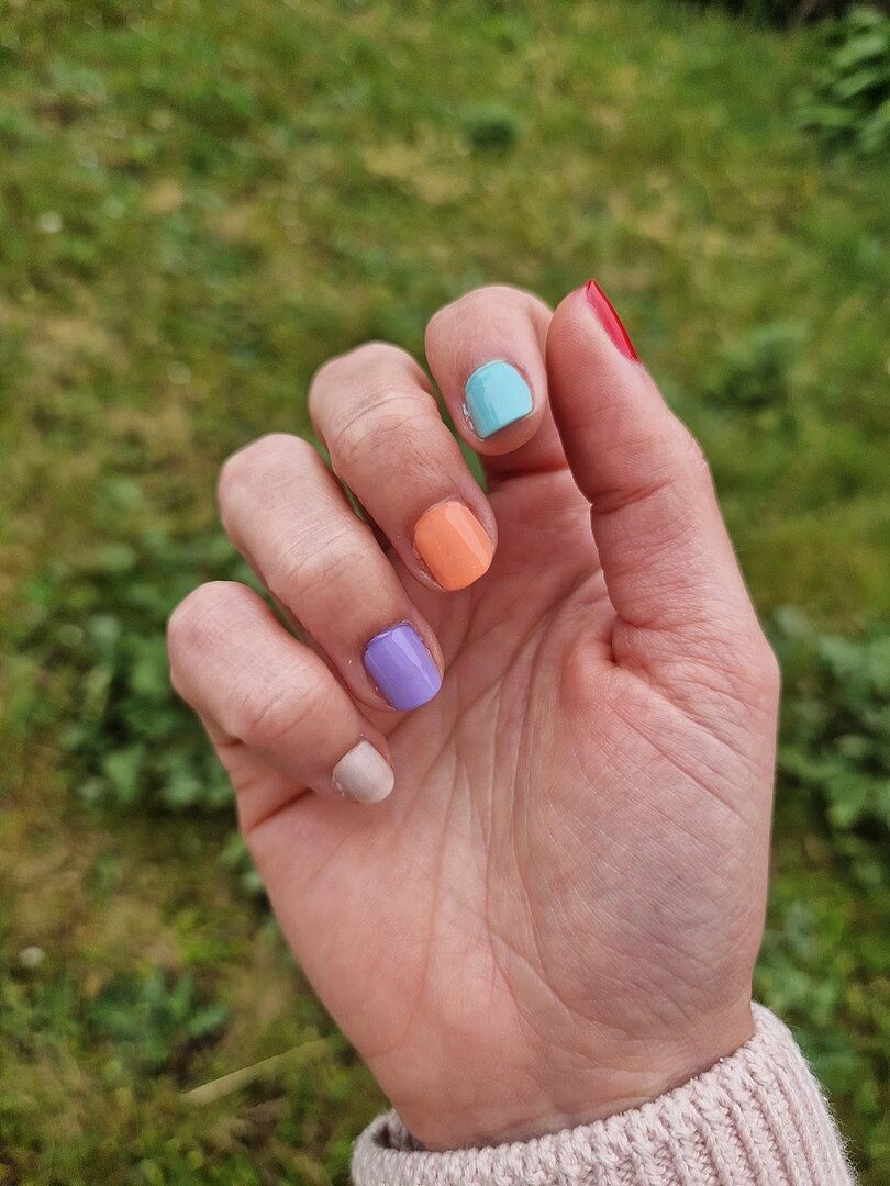 Manucurist Green Tangerine vernis à ongles orange néon
