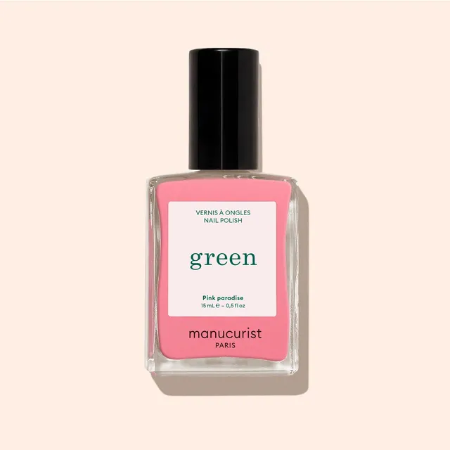 Manucurist Green vernis Pink Paradise rose bonbon