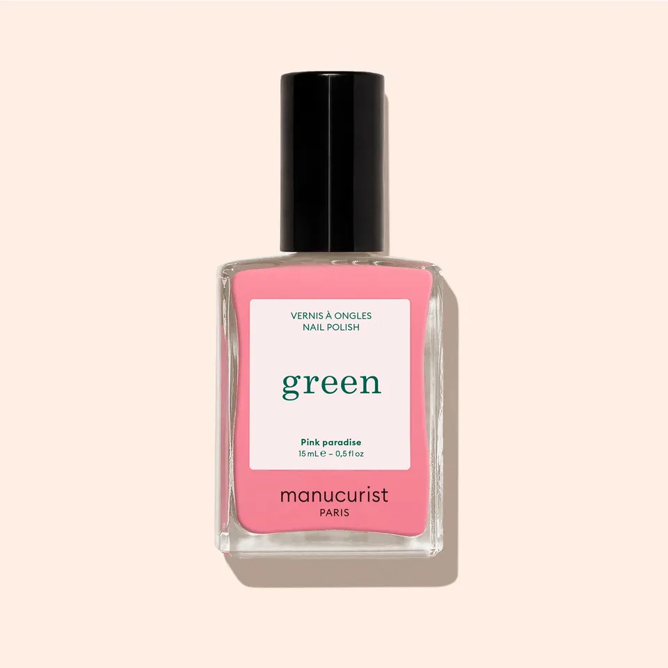 Manucurist Green vernis Pink Paradise rose bonbon