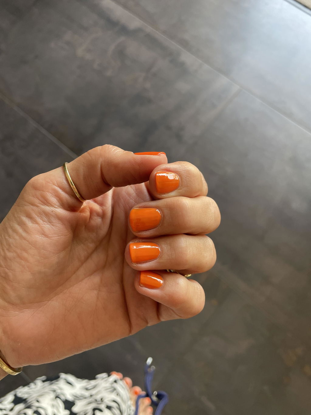 Ôdass Paris vernis semi-permanent Tangerine 10 ml biosourcé