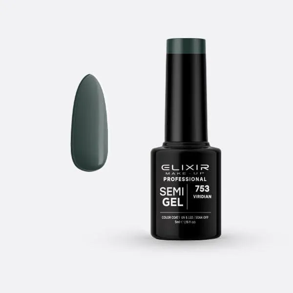 Élixir Semi Gel vernis semi-permanent 5ml #753 Viridian