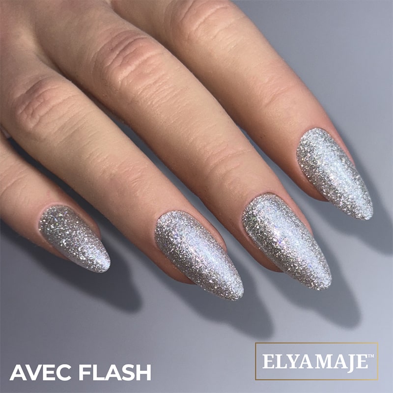 Elyamaje N°288 Celeste vernis semi-permanent réfléchissant