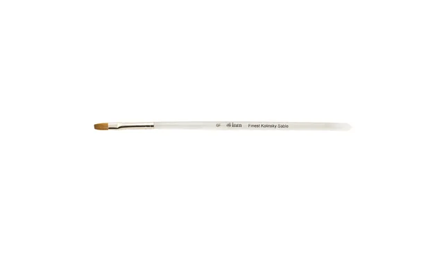 INM 6F pinceau ongles kolinsky manche transparent