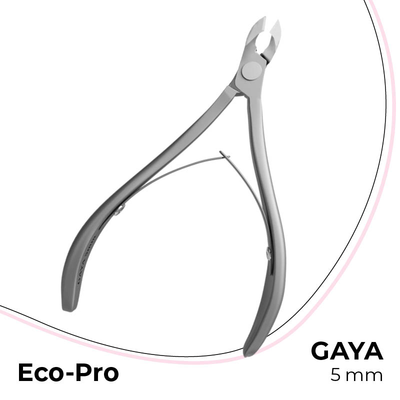 Elyamaje Eco Pro Gaya 5mm coupe-cuticules inox