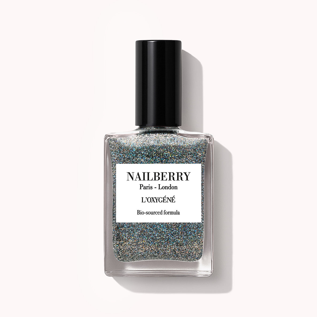 Nailberry L'oxygéné Cosmic top coat 14 ml paillettes