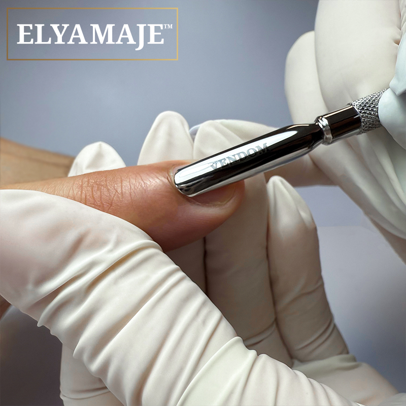 Elyamaje Vendom Expert Pro pousse-cuticules double inox