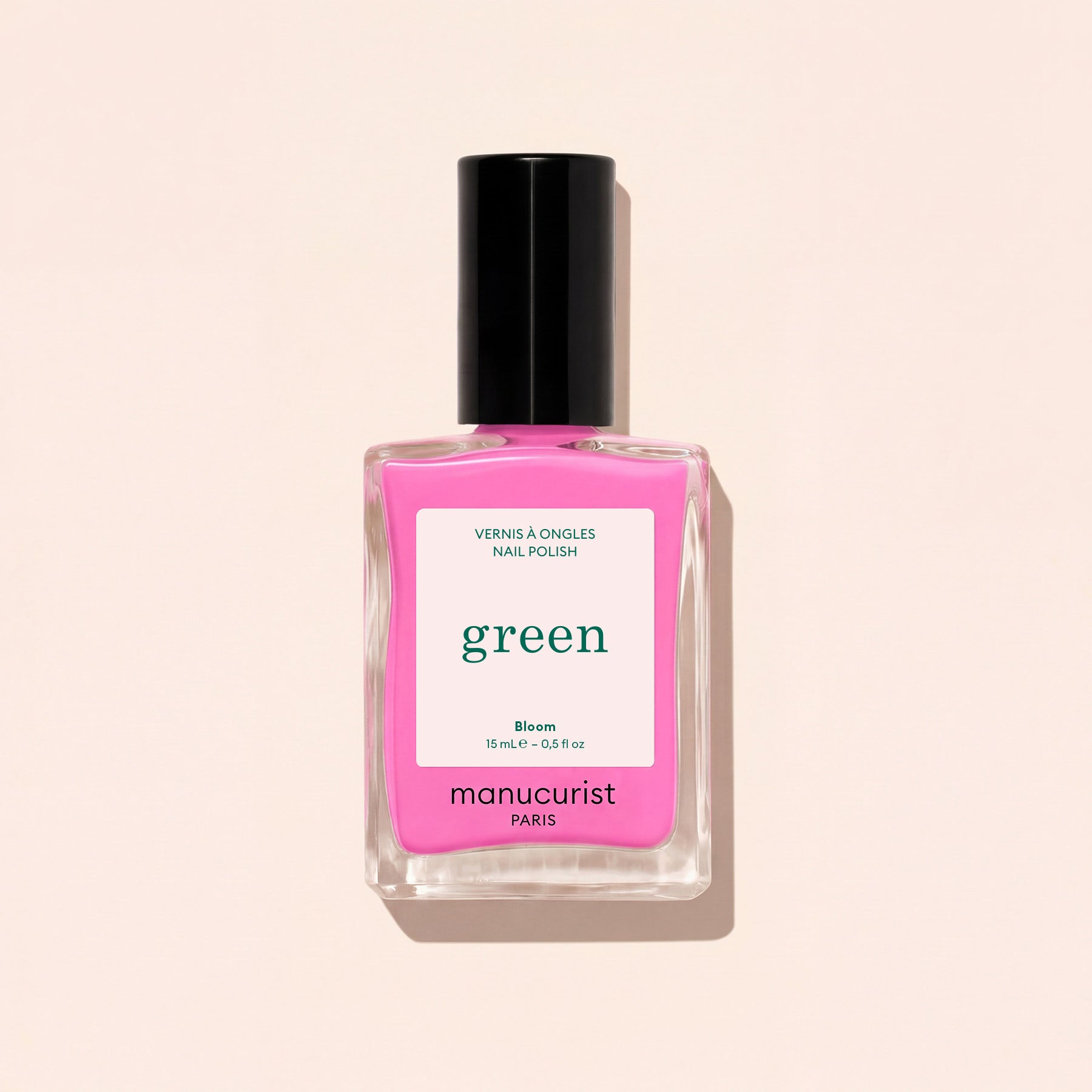 Manucurist Green Bloom vernis à ongles rose néon