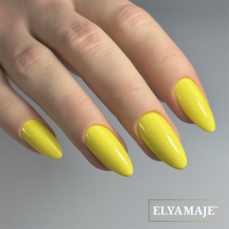Elyamaje N°107 Mimosa Vernis Semi-Permanent Longue Tenue