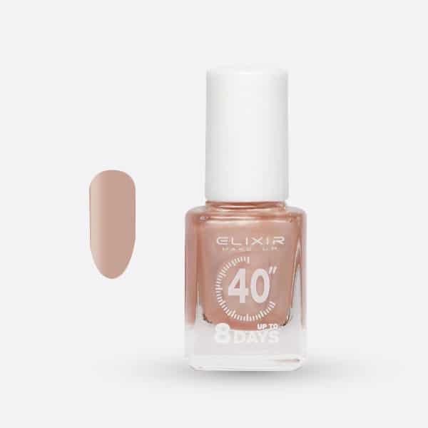 Élixir 40 #130 Pink Pearle vernis séchage 40 secondes