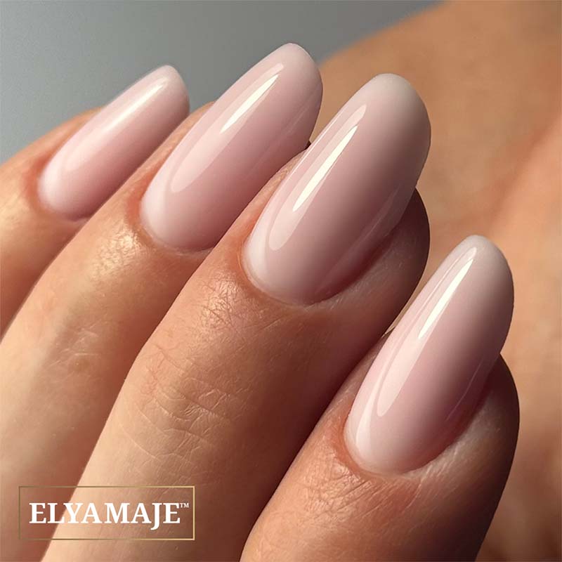 Elyamaje Creamy Gel Milky Pink N°4 gel construction nude