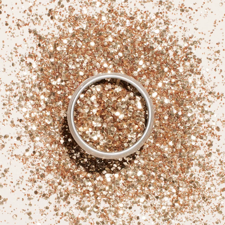 Manucurist Paillettes biodégradables nail art Rose Gold