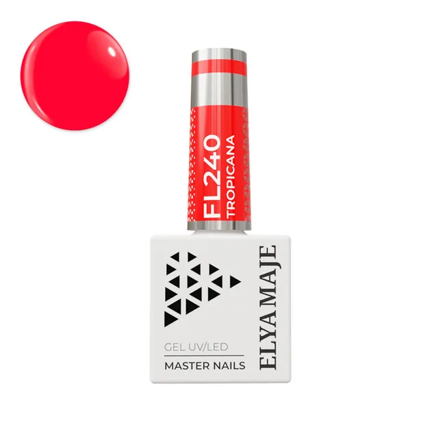 Elyamaje N°240 Tropicana semi-permanent brillance vive