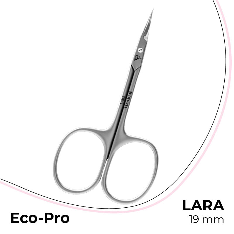 Elyamaje Lara 19mm ciseaux à cuticules inox Eco Pro