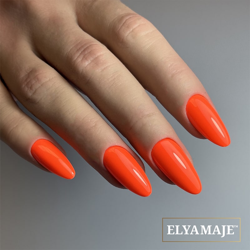 Elyamaje N°94 vernis semi-permanent pamplemousse couvrant