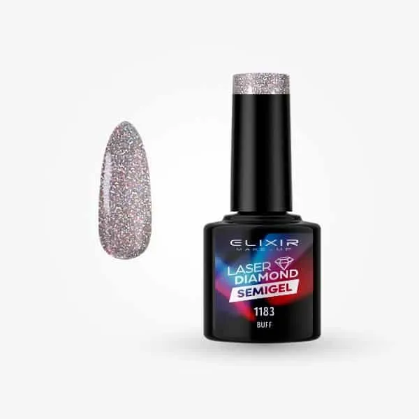 Élixir Laser Diamond 1183 vernis semi-permanent glitter 8ml