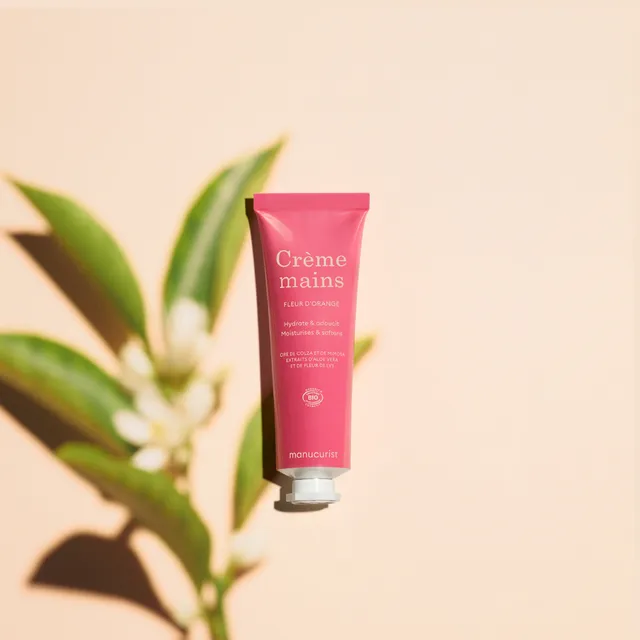 Manucurist Crème Mains Fleur d'Oranger soin hydratant bio