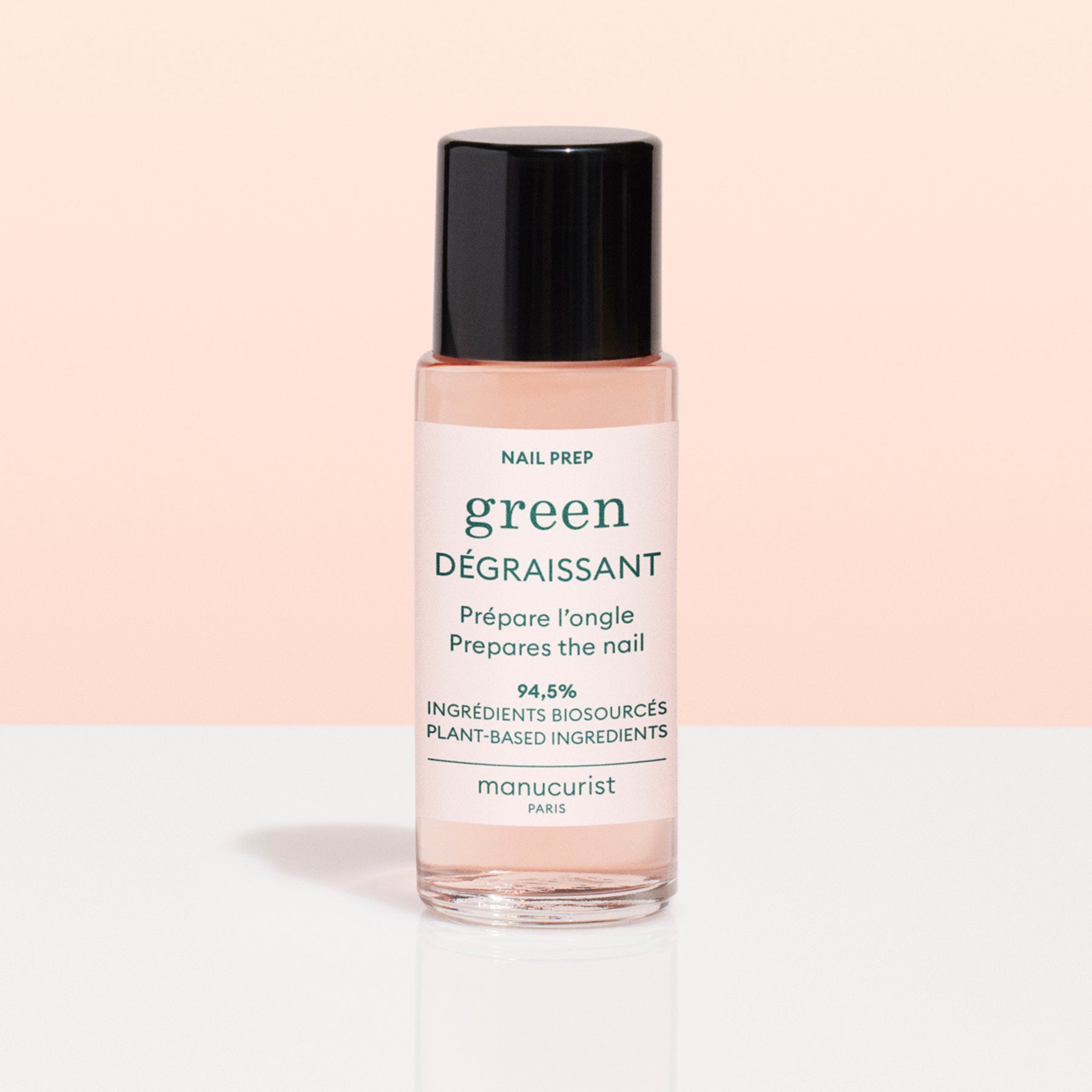 Manucurist Green Dégraissant dissolvant 30ml tenue prolongée