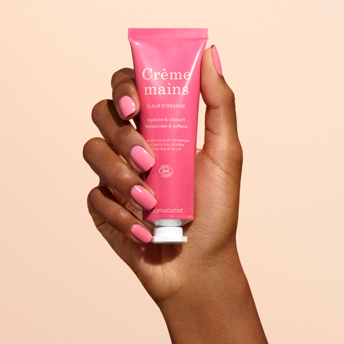 Manucurist Crème Mains Fleur d'Oranger soin hydratant bio